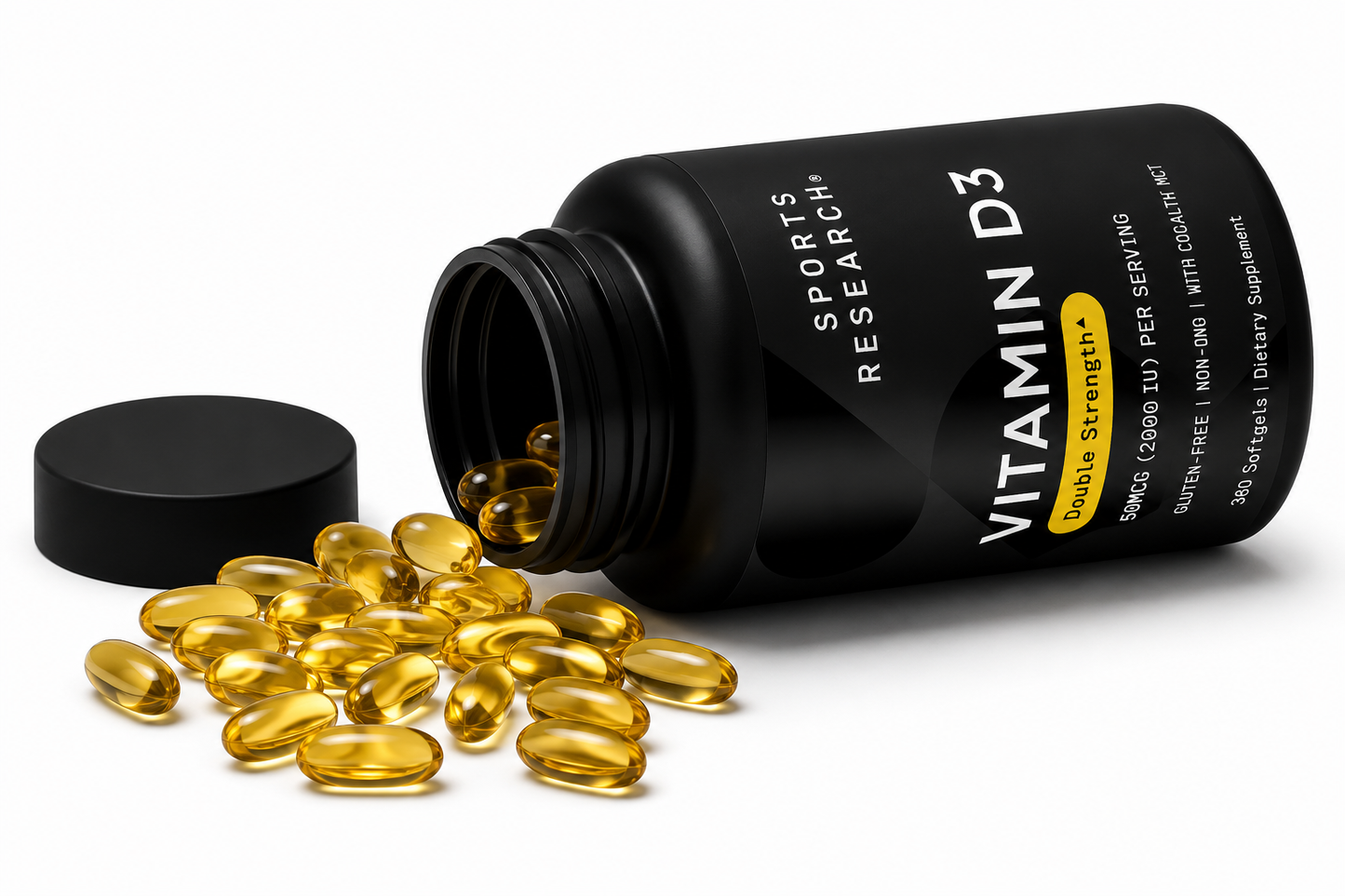 Vitamin D3 Double Strength 2000 IU Sports Research