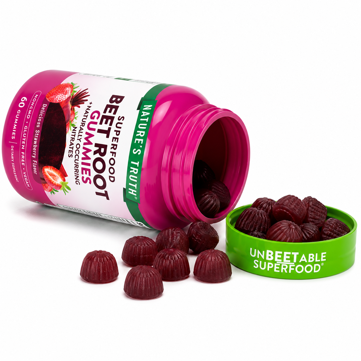 Superfood Beet Root Gummies Nature's Truth