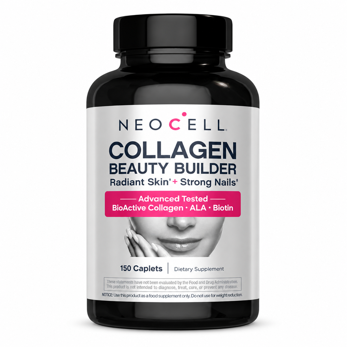 NeoCell Collagen Beauty Builder con Biotina y Ácido Hialurónico – 150 Capsulas