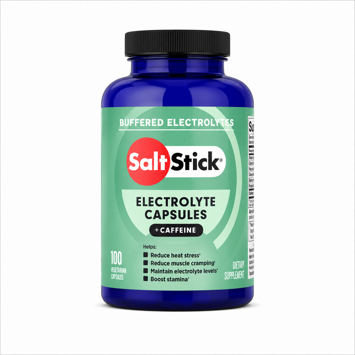 Cápsulas de electrolitos con cafeína SaltStick 100 cápsulas