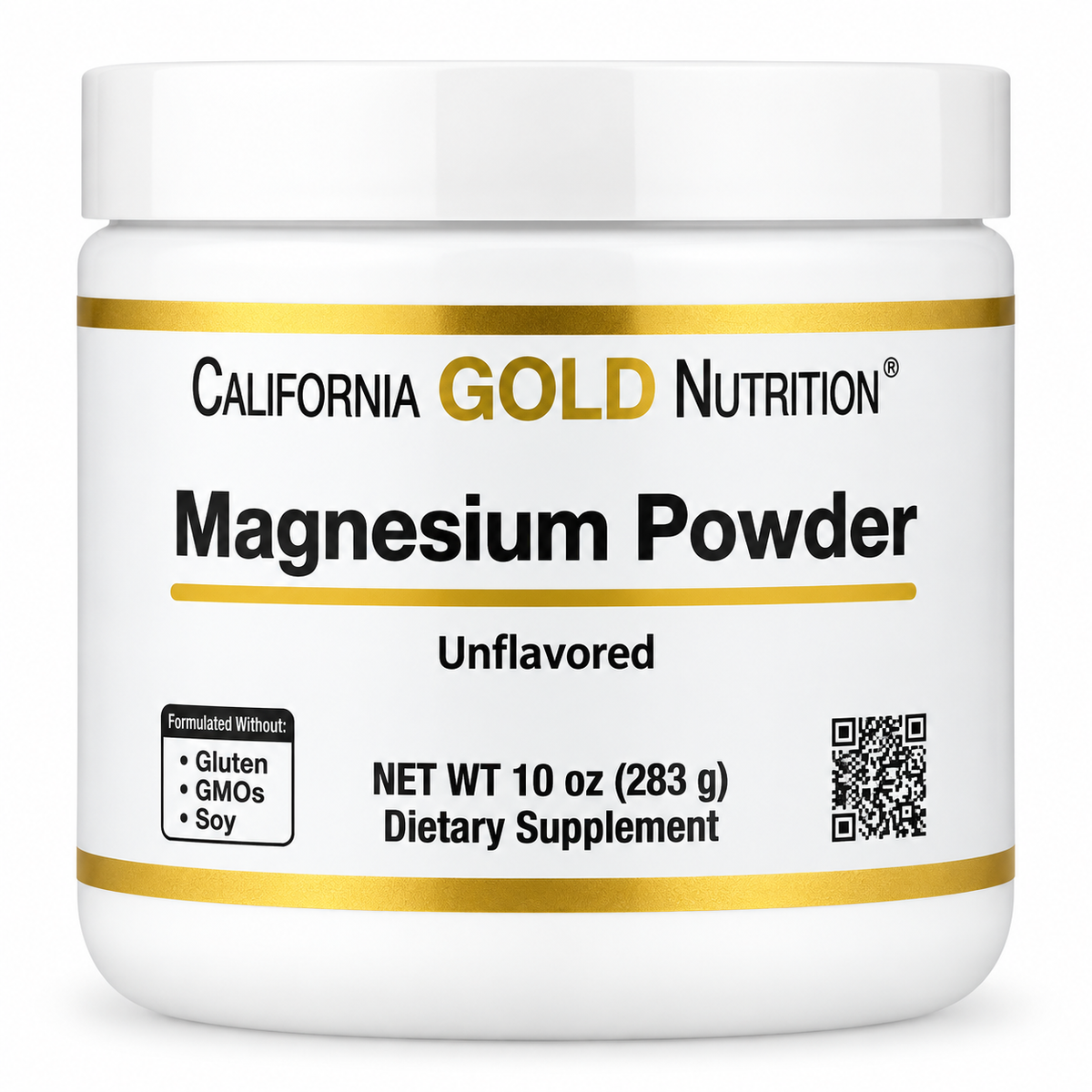 Magnesium Powder 350 mg California Gold Nutrition – 283 g