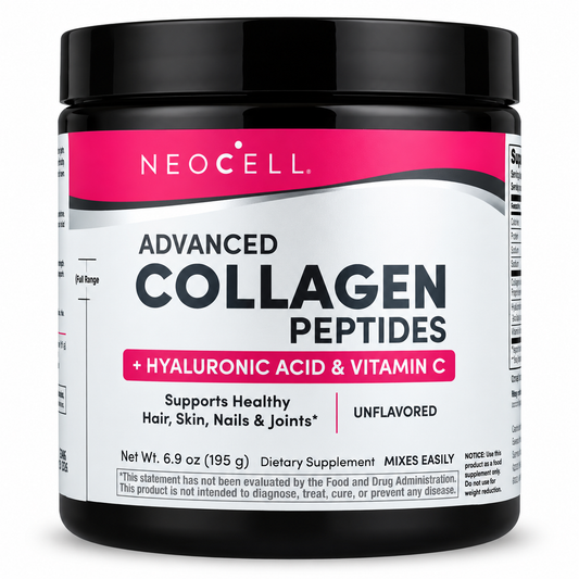 Advanced Collagen Peptides + Ácido Hialurónico y Vitamina C NeoCell – 195 g