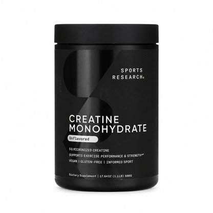 Creatine Monohydrate Micronized 5 g Sports Research – 500 g