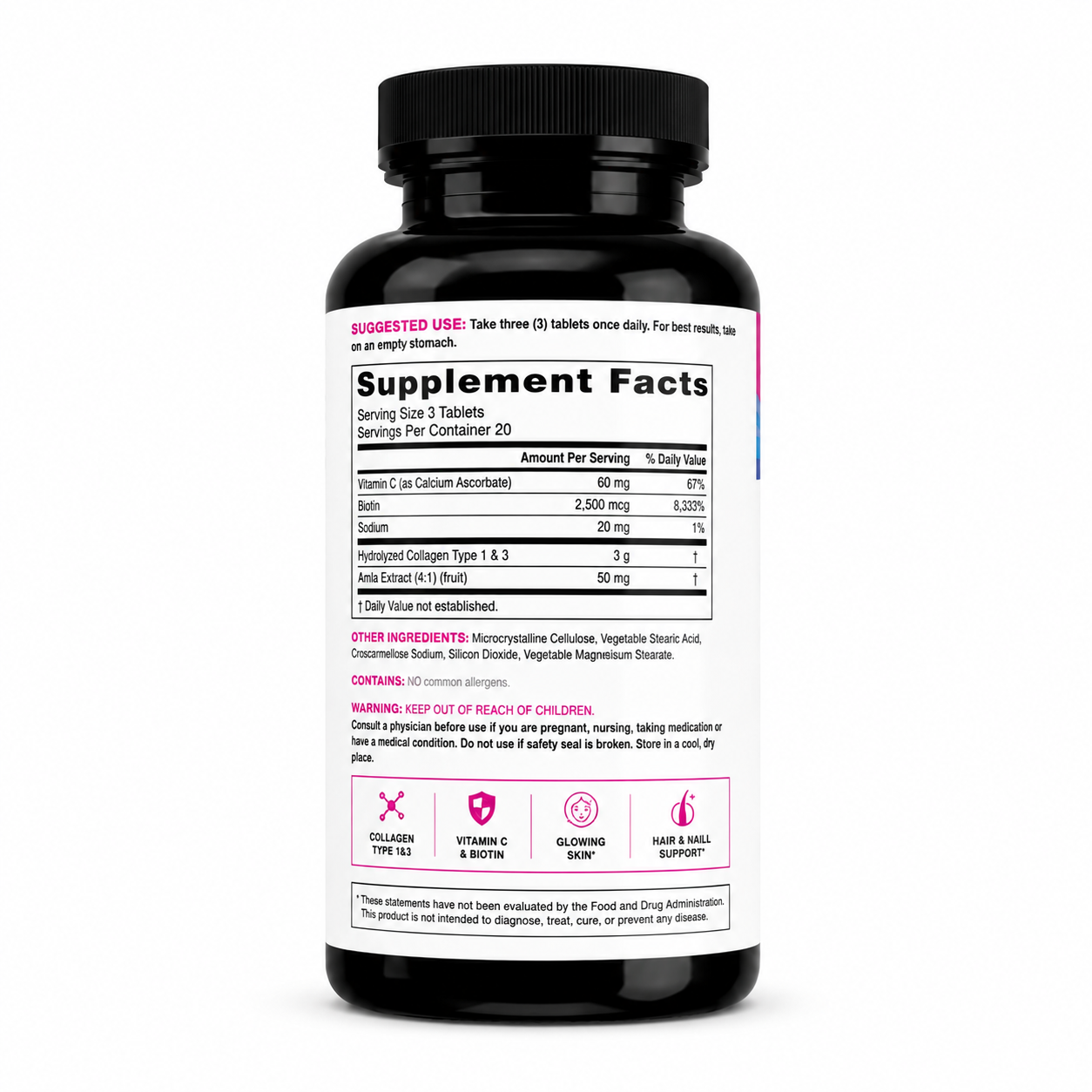 NeoCell Super Collagen + Vitamin C & Biotin – 60 Tabletas