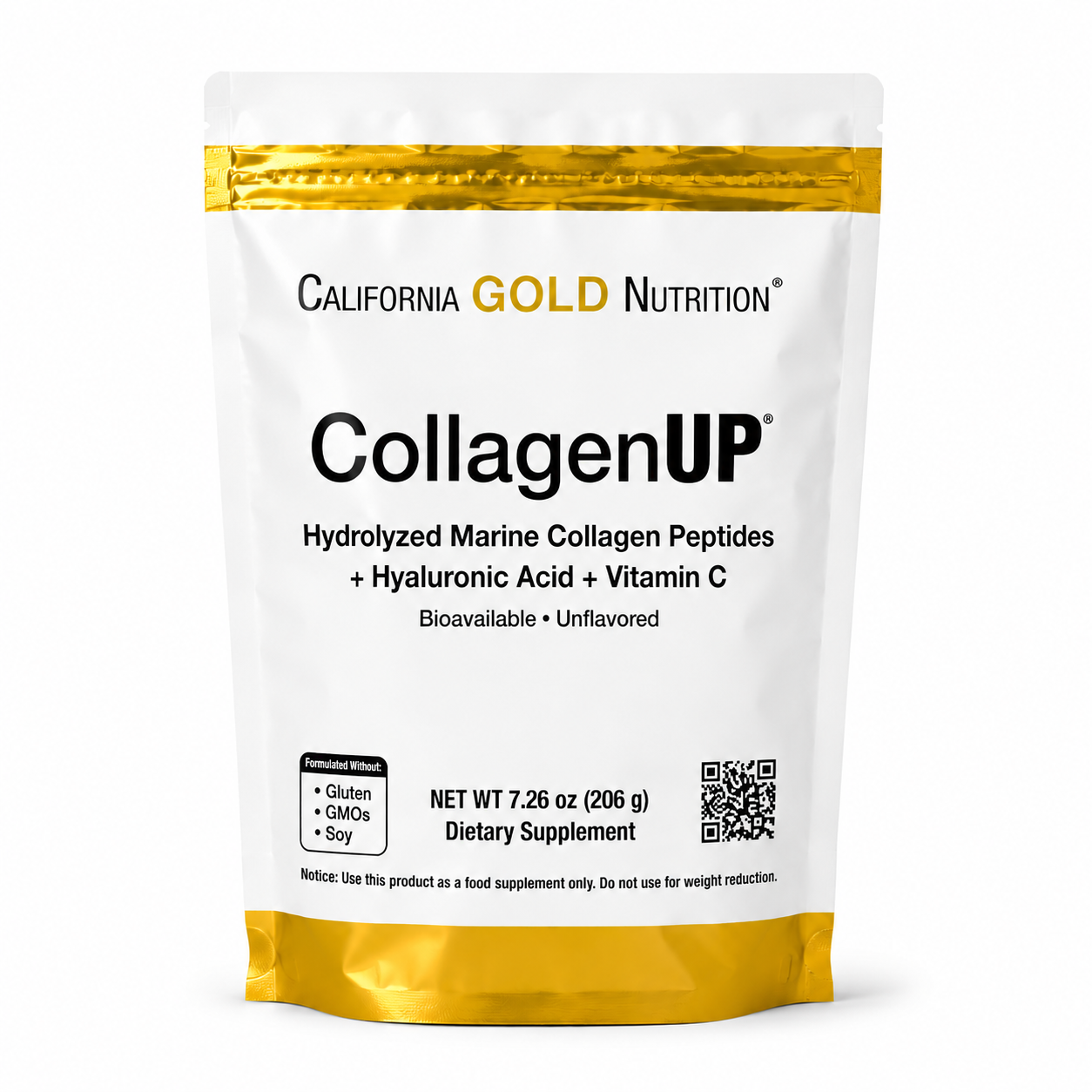 California Gold Nutrition CollagenUP 206 g
