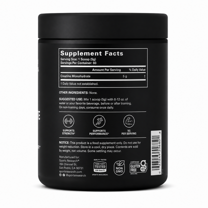 Creatine Monohydrate 300 g Sports Research