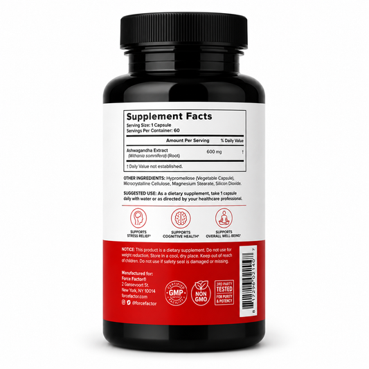 Ashwagandha 600 mg Force Factor