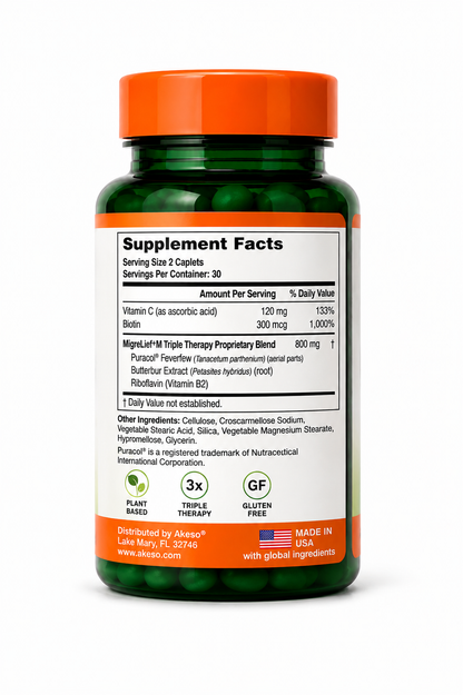 MigreLief +M Menstrual Hormonal Formula