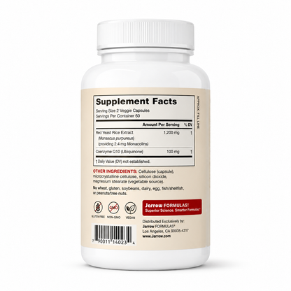 Red Yeast Rice + Co-Q10 Jarrow Formulas
