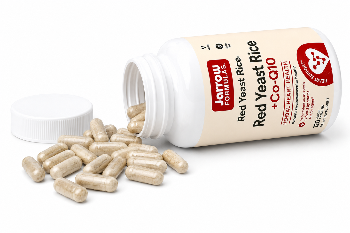 Red Yeast Rice + Co-Q10 Jarrow Formulas