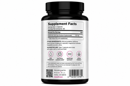 NeoCell Hyaluronic Acid 125 mg