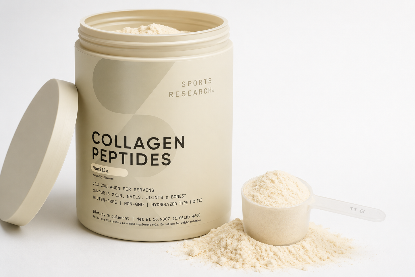 Collagen Peptides Sport Research Vanilla  X 454 g