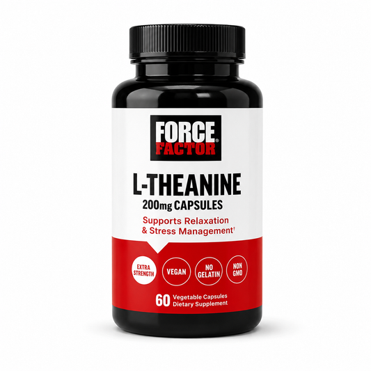 L-Theanine 200 mg Force Factor – 60 Cápsulas