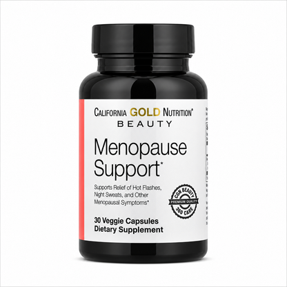 Menopause Support California Gold Nutrition 30 Cápsulas