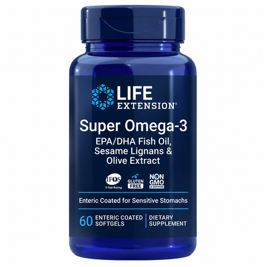 Super Omega-3 EPA/DHA Fish Oil Life Extension