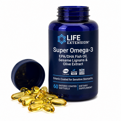 Super Omega-3 EPA/DHA Fish Oil Life Extension
