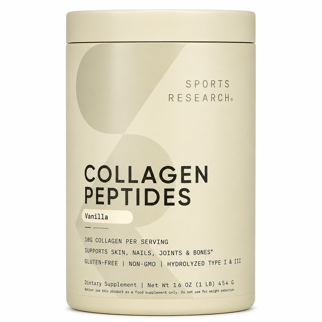 Collagen Peptides Sport Research Vanilla  X 454 g